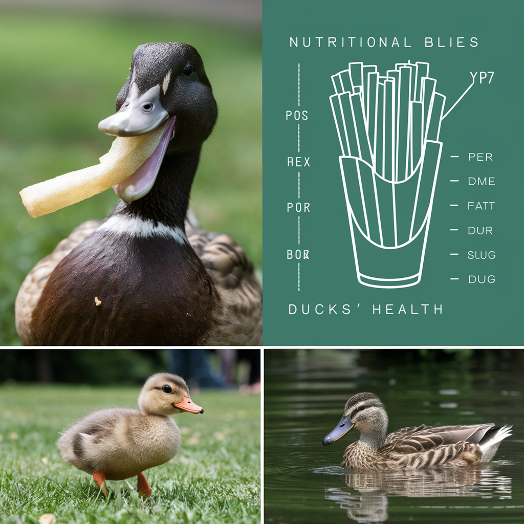 Are French fries safe for ducks?