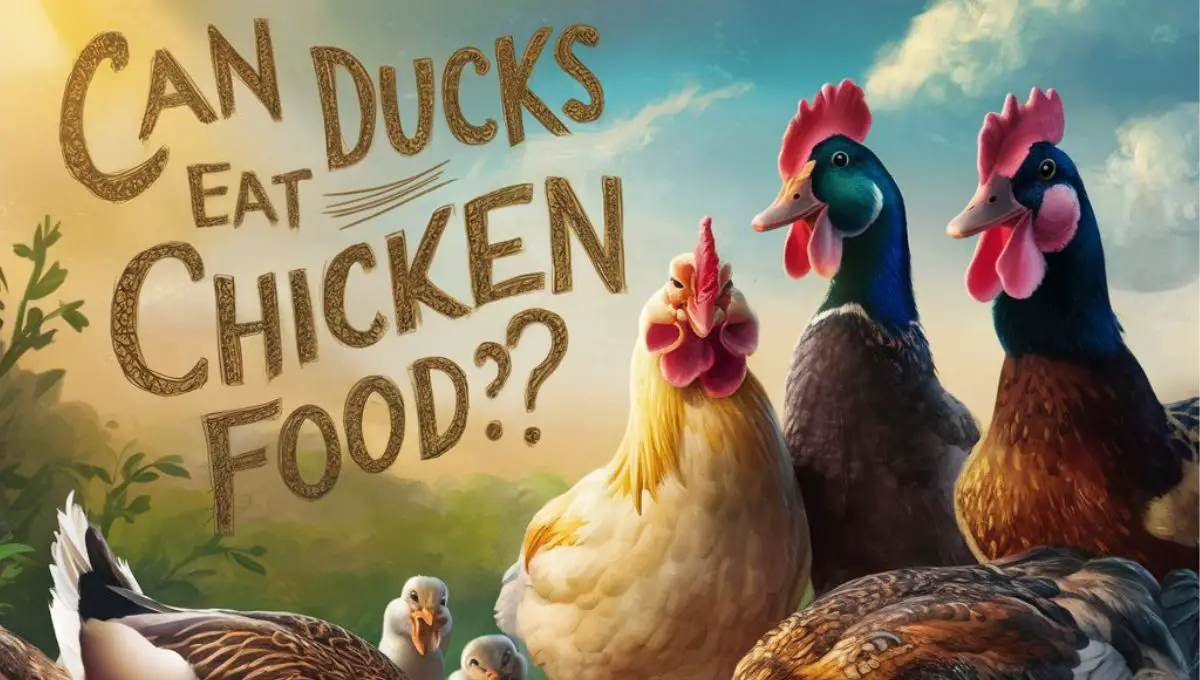 Can Ducks Eat Chicken Food