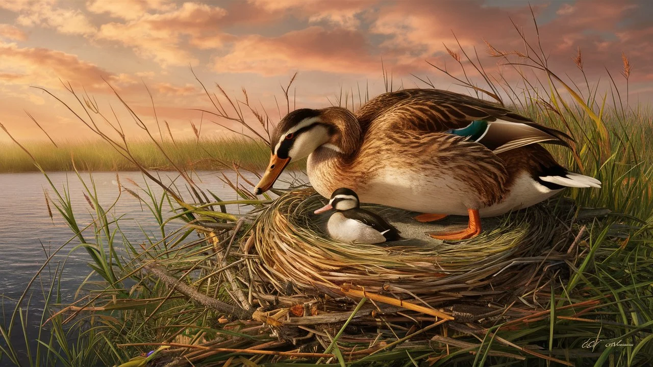 How Do Ducks Make Their Nests