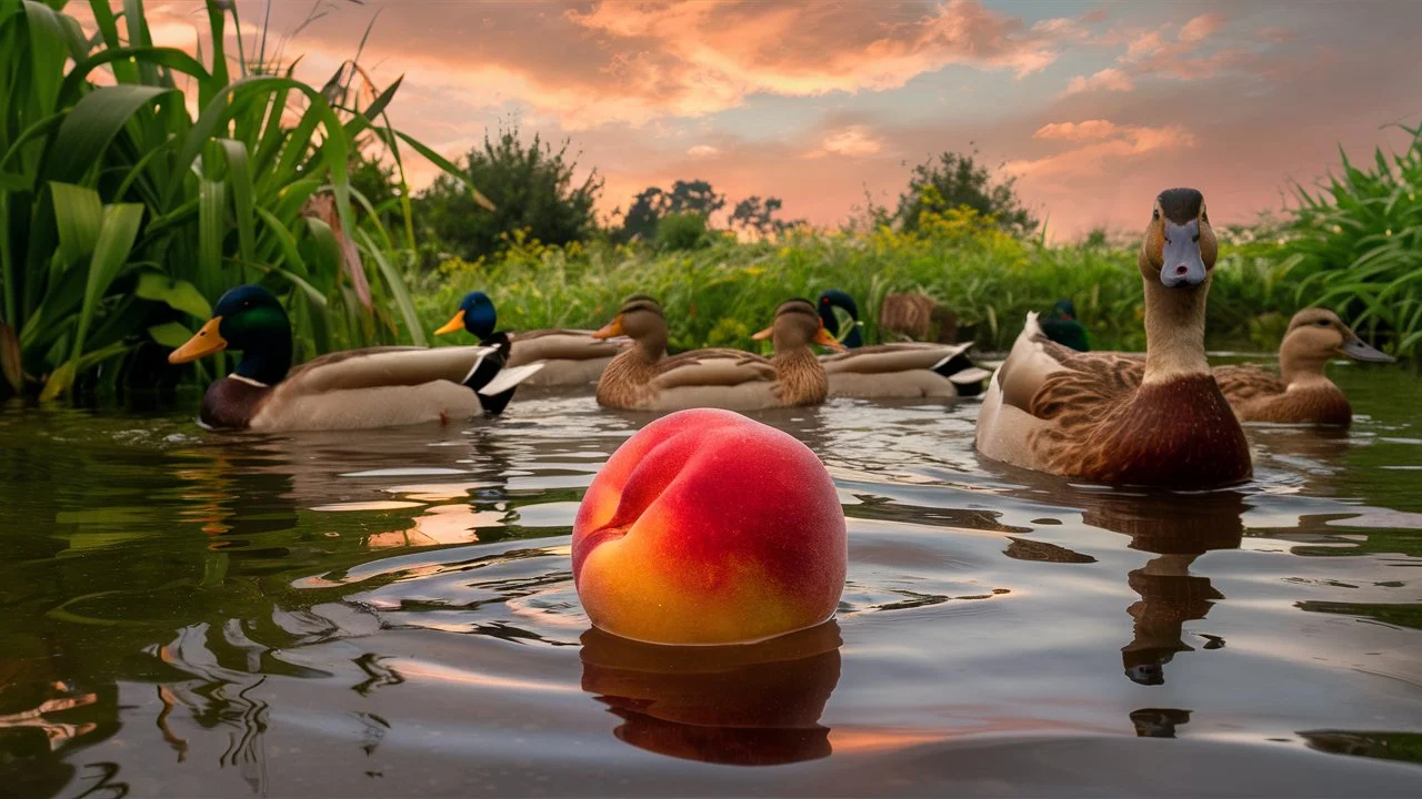 Can Ducks Eat Peaches