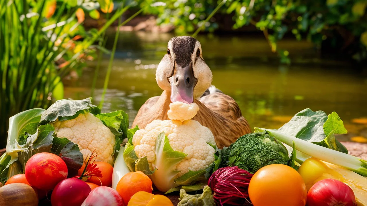 Can Can Ducks Eat Cauliflower