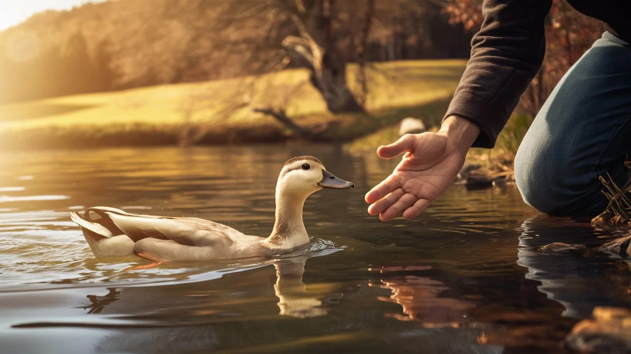 How Ducks Show Affection to Humans