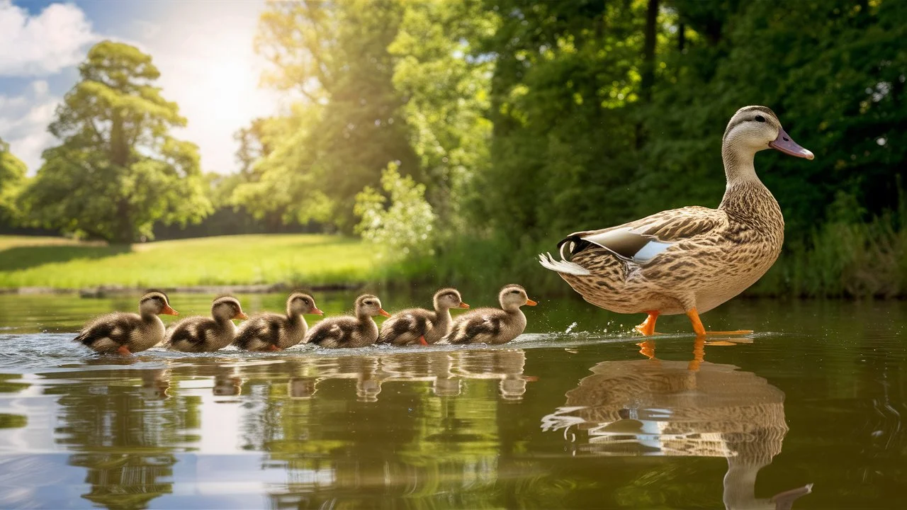 Do Ducks Care About Their Babies