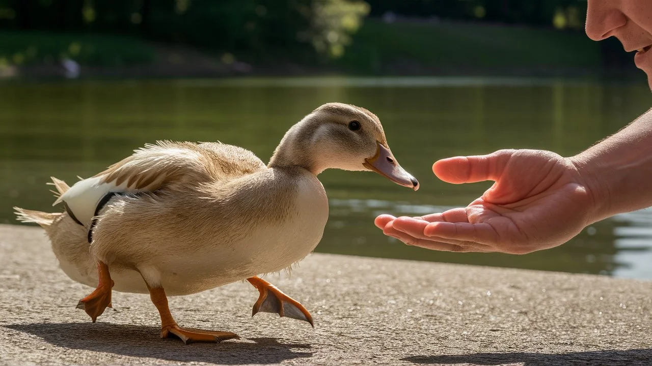 How Ducks Show Affection to Humans