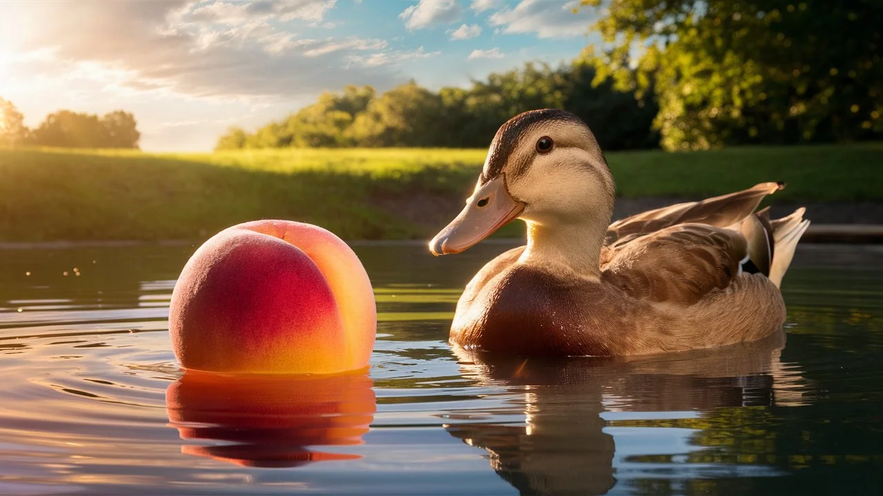 Can Ducks Eat Peaches