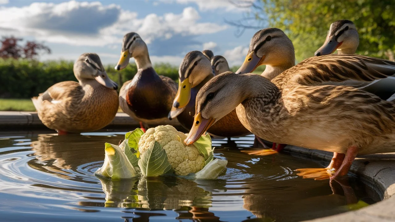 Can Ducks Eat Cauliflower