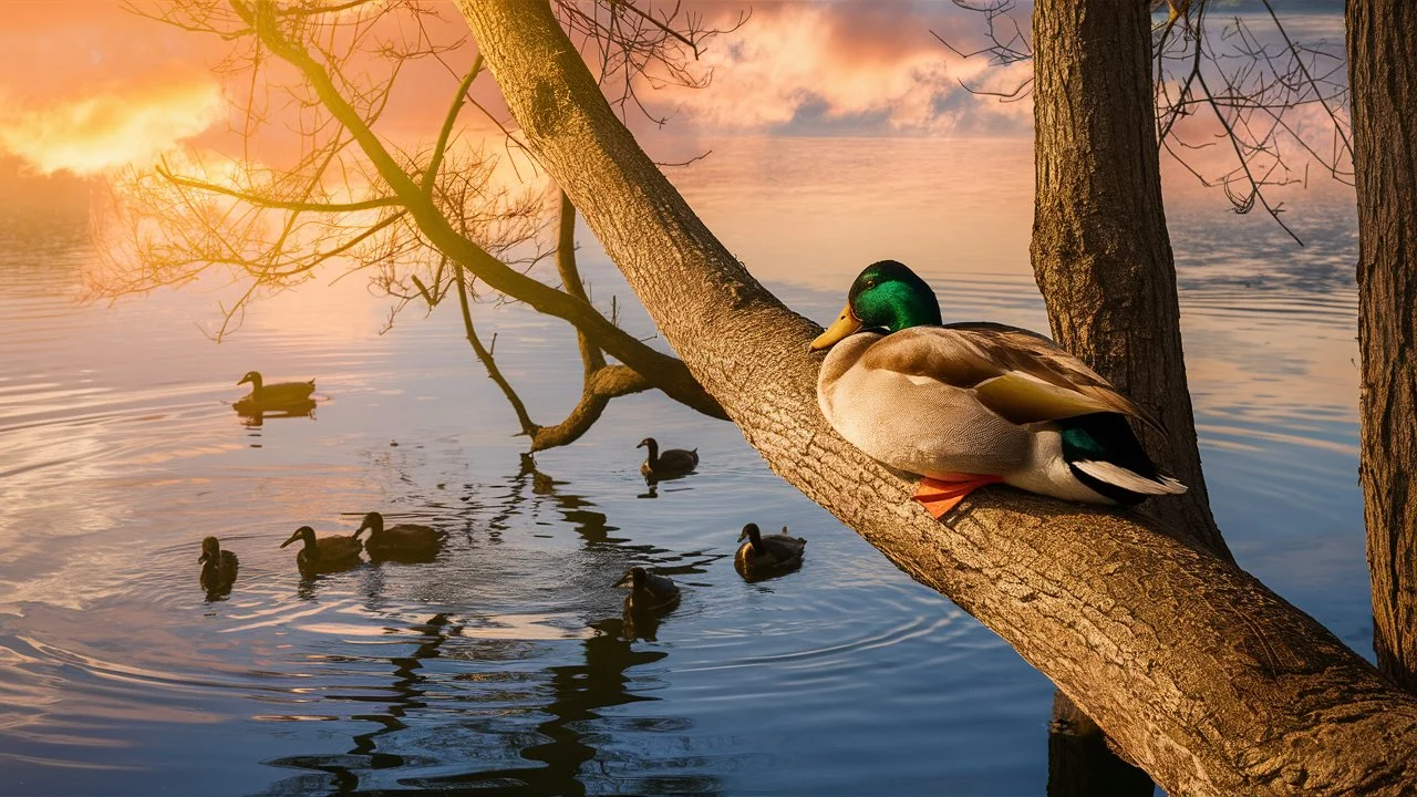 do Ducks Sleep in Trees