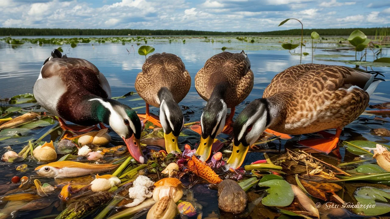 What Ducks Eat in the Wild?