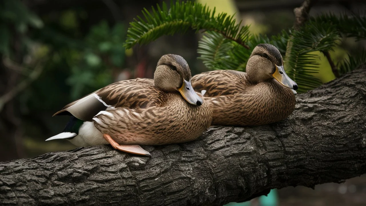 Do Ducks Sleep in Trees