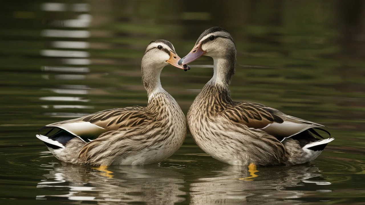 Ducks Show Affection to Humans