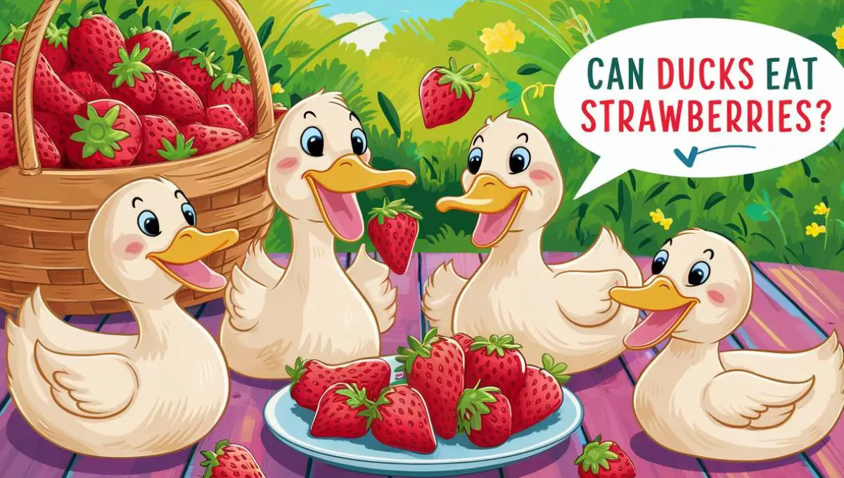 Can Ducks Eat Strawberries