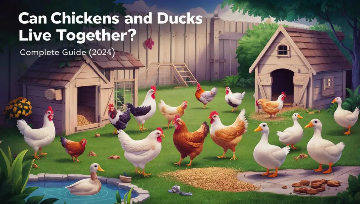 Can Chickens and Ducks Live Together